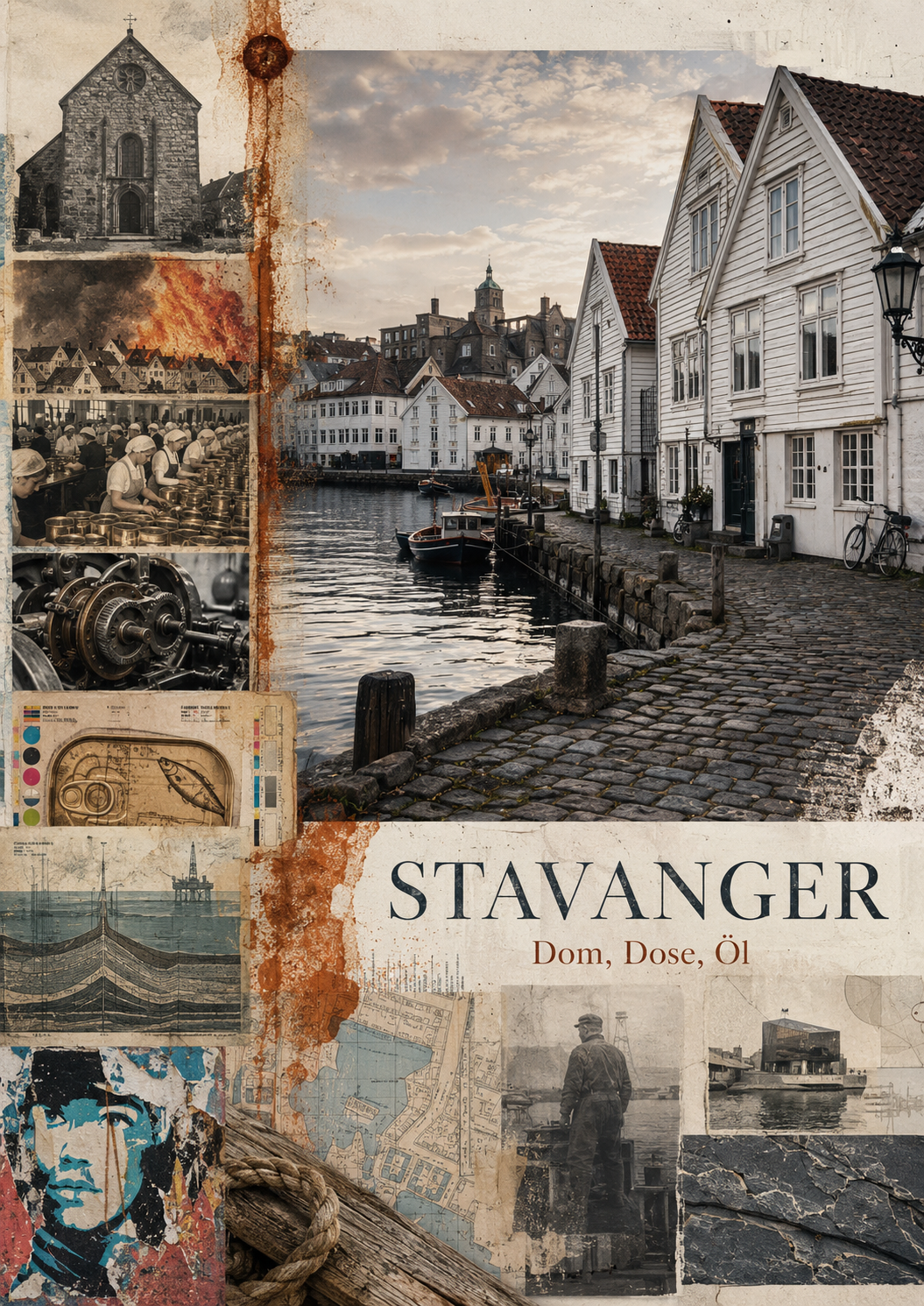 Stavanger Archivspur-Poster