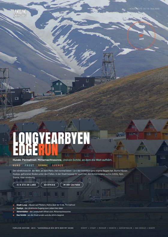 Cover des Longyearbyen Edge Run Ortsbegleiters