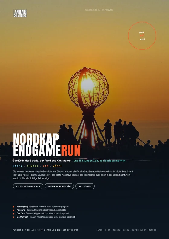Cover des Nordkap Endgame Run Ortsbegleiters